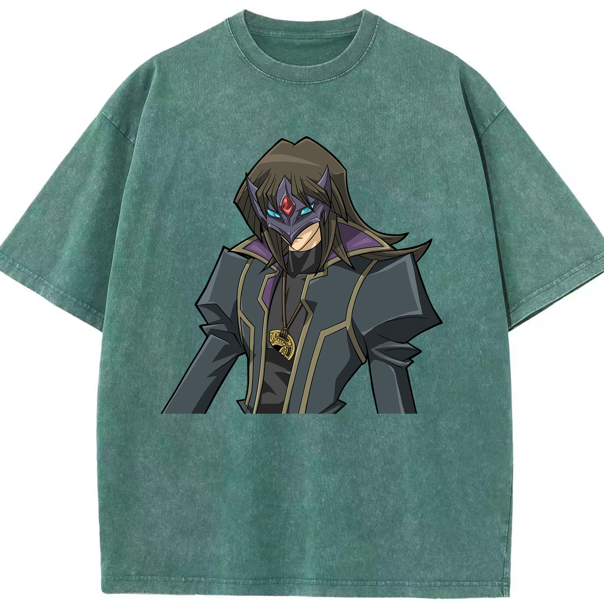 （画像用） 遊☆戯☆王 Yu-Gi-Oh! 綿100% ヴィンテージ風 半袖Tシャツ（フロントプリント）
